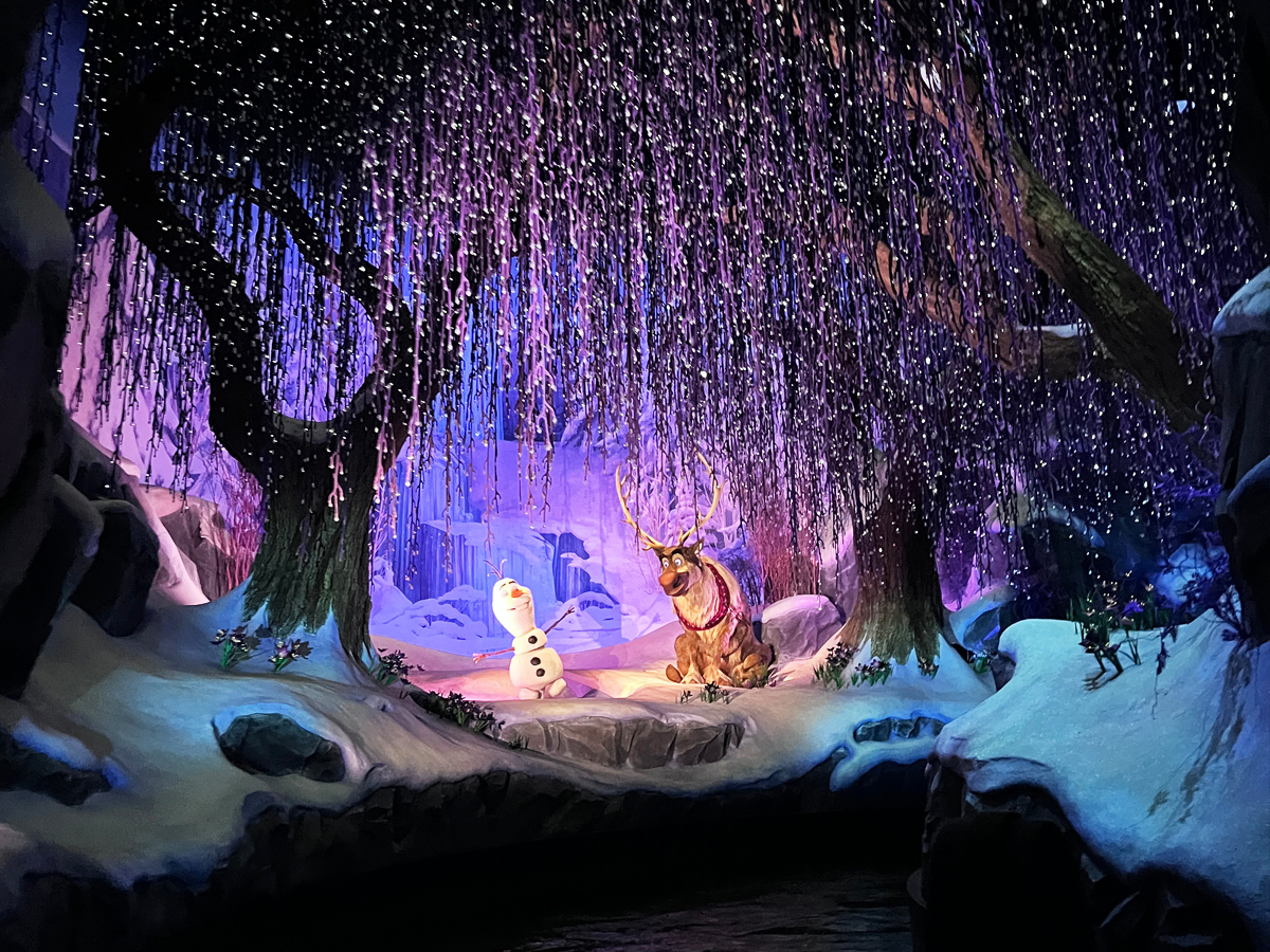 迪斯尼游樂園童話故事呈現(xiàn)場(chǎng)景